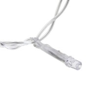 Гирлянда электрическая Вьюн 10м, 100LED, мультицвет, 8 реж, прозрачный провод, 220В СНОУ БУМ